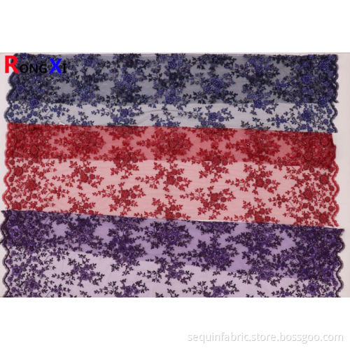 Brand New Laxary Bead Net Fabric